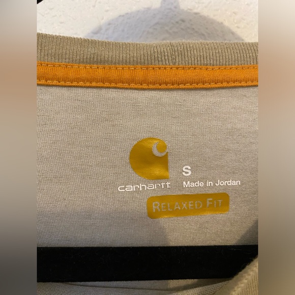 Carhartt Force relaxed fit Short Sleeve T-Shirt Moss size Small - Picture 2 of 7